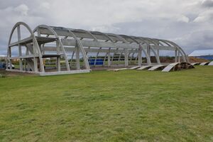 Betonový hangár | Betonové montované haly