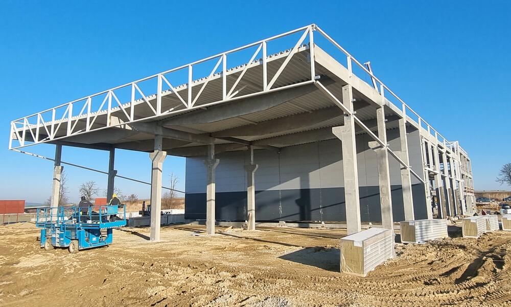 Agro-partner - Montovaná betonová hala