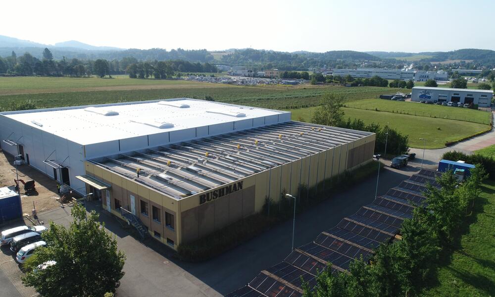 Reference Přístavba skladové haly Bushman 